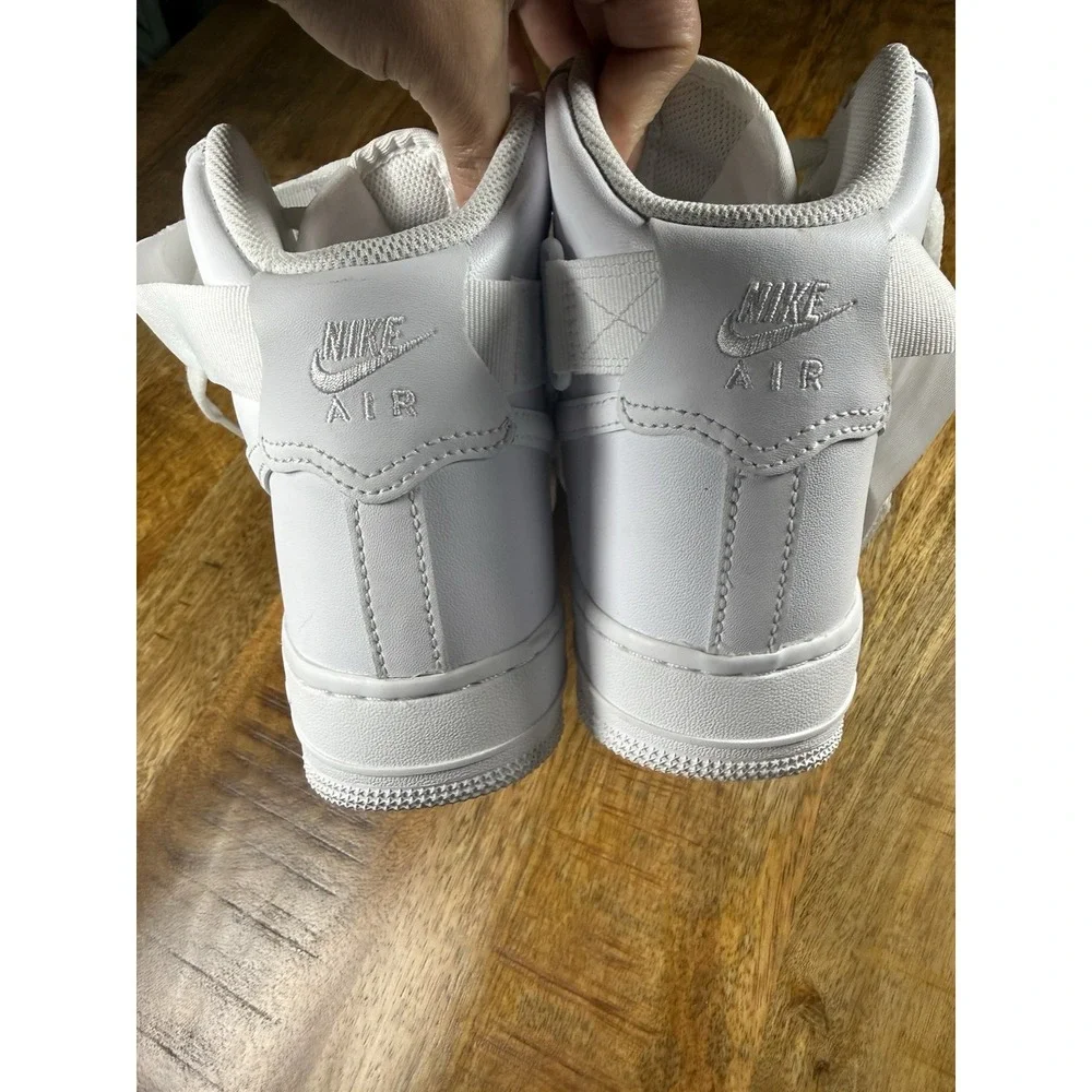 Nike Air Force 1 High '07 Triple White DD9624-100 Women's Size 8.5 Shoes
